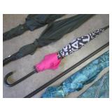 (F-1) 2 Dark Green Umbrellas, Victo...