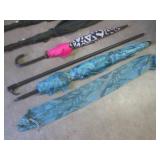 (F-1) 2 Dark Green Umbrellas, Victo...