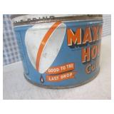 (CNTR) Vintage Metal Maxwell House ...