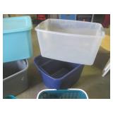 (EW4) 4 Totes 1 with Lid and 2 Othe...