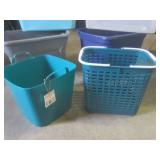 (EW4) 4 Totes 1 with Lid and 2 Othe...