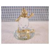 (CNTR) 2 Austrian Crystal 24K Gold ...