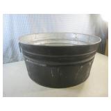 (EC1) Vintage Galvanized Metal Wash...