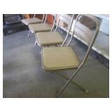 (EW1) Set of 4 Vintage Metal Foldin...