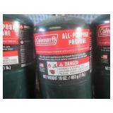 (EW4) 7 Empty Coleman 1 Lb All-Purp...