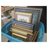 (F-1) Tote of Assorted Vintage Fram...