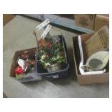 (BR1) 3 Boxes of Misc Decor Christm...
