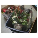 (BR1) 3 Boxes of Misc Decor Christm...