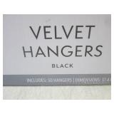 (G-1) 50-Pack of Velvet Hangers in ...