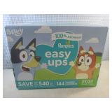 (G-1) Box of 144 Pampers Bluey Easy...
