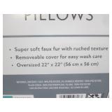 (EW3) 2 - 2-Packs of Faux Fur Decor...