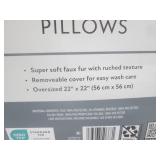 (EW3) 2 - 2-Packs of Faux Fur Decor...