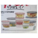 (G-1) Pyrex 28 Piece Set of Store I...