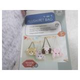 (CS) 3 - 4-In-1 Plush Pet Bags New ...