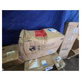 Water Hyacinth Pantry Storage Baskets, Wicker Baskets w/ Built-in Handles (Box in Rough Shape)