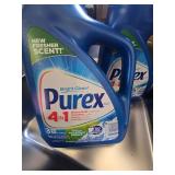(2) Purex 50floz 4in1 Fresh Mountain Breeze Laundry Detergent