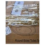 Garvee Senfot Smart Bidet Toilet Seat - Dual Spray Nozzles, Heated Seat, Slow-Close Lid, LED Nightlight, Retail $156.99