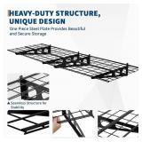 Garvee 2'x6' 2Pcs Heavy Duty Foldable Shelves - 1600LB Steel Wall Storage for Garage/Warehouse/Laundry