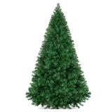 6ft Artificial Green Christmas Tree, Unlit Pine Design w/Easy Assembly