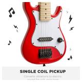 Kids Electric Guitar Beginner Starter Kit w/ 5W Amplifier - 30 in
