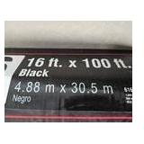6 mil Poly Sheeting 16' x 100' Black