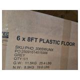 6ft x 8ft Plastic Floor