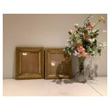 Gilded Frames & Flowers
