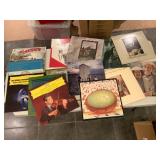 Bin of Vinyl Albums