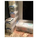 8 Bins of CDs