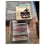 8 Bins of CDs