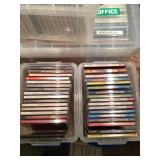 8 Bins of CDs