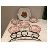 Plates and Candle Holder