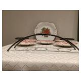 Plates and Candle Holder