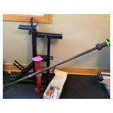 Weight Rack & Bar