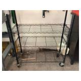 Wire Rack on Wheels