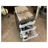6-Drawer Storage Bin w/Items