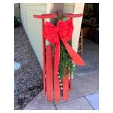 Holiday Sled Décor