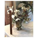 Silvery Winter Floral Arrangements