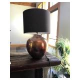 Brass- colored Lamp