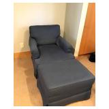 Armchair & Ottoman