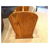Magazine Rack & Trash Bin