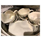 Vintage Holiday Holly Dishes