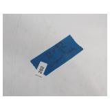 12′ x 32′ 7 oz. White Vinyl Tarp w/ Advertisement – Reused Billboard – 7 mil Lightweight Duty - Grommets