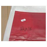 12′ x 16′ 7 oz. Black Vinyl Tarp w/ Advertisement – Reused Billboard – 7 mil Lightweight Duty