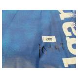 10′ x 44′ 7 oz. Black Vinyl Tarp w/ Advertisement – Reused Billboard – 7 mil Lightweight Duty