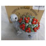 Solar Turlte Resin Statue...