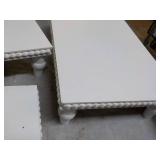 3 Oblong Pedestals 16 x 12'x 11 x 9...