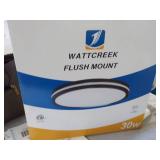 Wattcreek Flush Mount 30 W Ceiling ...