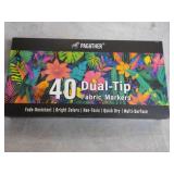 PAGATHER 40 Dual Tip Fabric Markers...