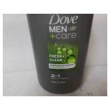 31 oz Dove Men + Care Shampoo and C...